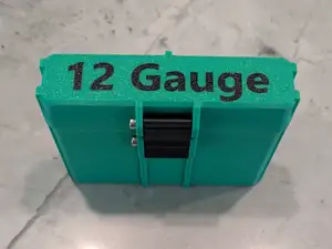 12 Gauge 5rnd 2 3/4 thru 3 1/2 Ammo Box