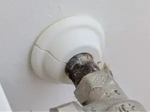 Radiator Pipe Cover (two-part, tapered)