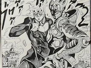 Giorno Giovanna and Golden Experience Requiem