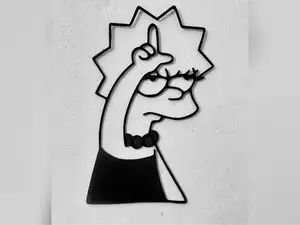 Wallart Simpsons Lisa