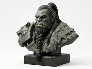 Thrall statue - World of Warcraft