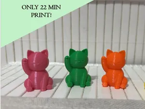 Cute Waving cat