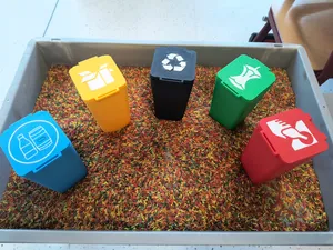 Multicolor Educational Sorting Bins - No AMS
