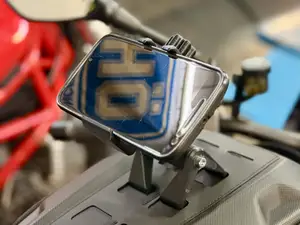 Motorcycle tank bag phone holder SW-Motech Molle