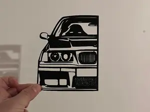 Wall Art Car - BMW E36