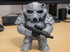 Fallout T-60 action figure
