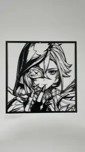 Arlechino Genshin Impact Wall Decoration