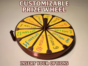 Customizable Prize Wheel