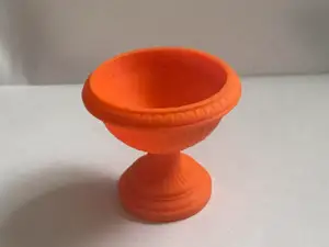 Retro Greek-Style Pedestal Flower Pot