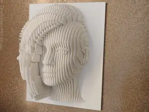 Judy Alverez Layered Sculpture Wall Art