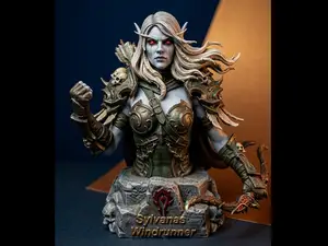 World of Warcraft - Sylvanas Windrunner Bust
