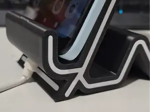 Suporte de Celular com Entrada para Carregador