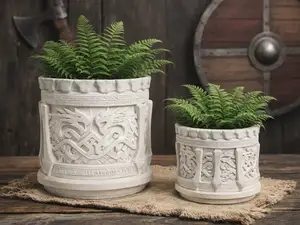 Nordic Flowerpot – Skyrim - GoT inspired Planter