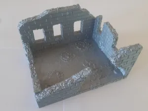 Ruined house - Tabletop