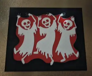 Halloween decoration - Dancing skeletons