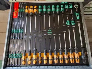 Wera Gridfinity Schraubendreher Moduleinlage 