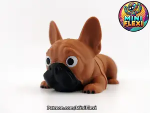 Mini Flexi French Bulldog - No Support Articulated