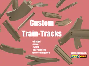Custom Train Tracks Lillabo & Brio compatible