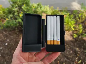 Print-in-Place Cigarette Case for 10 Cigarettes
