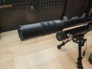 .22 Cal (XL) Air Rifle 1/2-20 Modifier/Silencer  