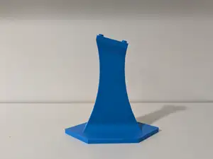 Inclined Brick Ship Display Stand, 4in (101mm)