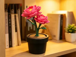 牡丹花绿植，分件，无需AMS