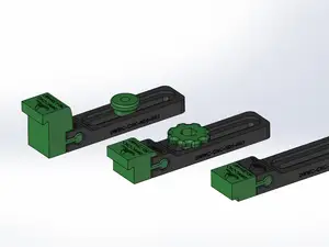 CNC Hold Down Clamps with changeable contact heads