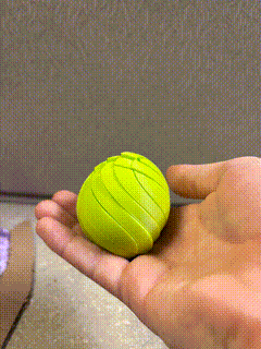 Slidy Slime Ball - Flexi Print in Place