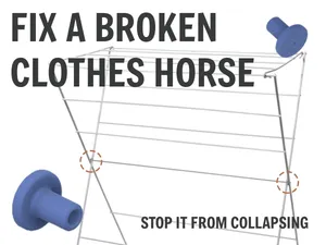 X-Frame Clothes Horse Pivot Pin Cap