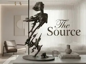 The source - Dynamic Sculpture by Luo Li Rong