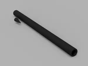 Blowdart gun, with mouth guard!