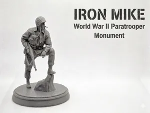 Iron Mike Statue WWII Paratrooper (Ft Bragg)
