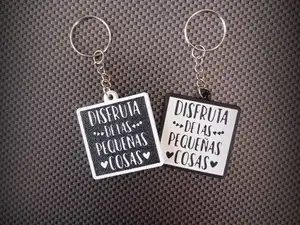 Disfruta de las pequeñas cosas LLavero