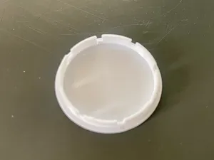 Cabinet door hole plug
