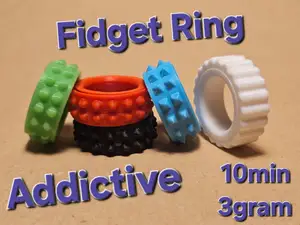 Fidget Ring - 10min, 3gram