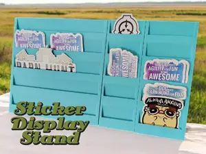 Sticker Display Stand