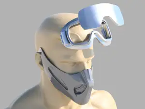 Dune Stillsuit Mask & Goggles – Desert Survival