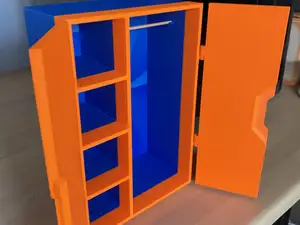 Mini Doll Wardrobe