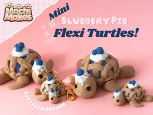 Flexi Blueberry Pie Turtles!