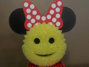 Minnie Mouse Scrub Daddy Holder