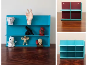 Modular Display Shelf Parametric Playful Perfectly