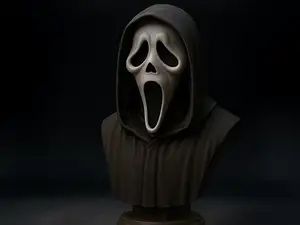 Ghost Face (Scream) Bust