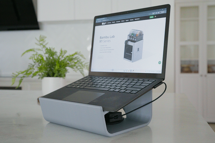 Aesthetic Laptop Stand with Ventilation