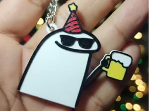 llavero flork navideño