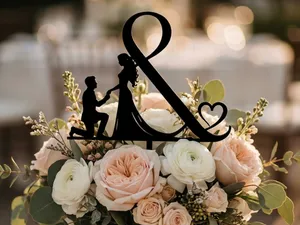 Infinity Proposal Bouquet Topper