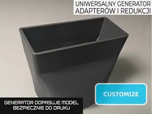 Universal Pipe Adapter & Reducer Customizer