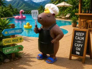 Grillbert – The BBQ Capybara