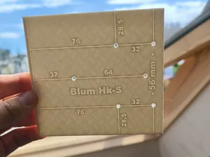 BLUM Hk-S template drilling