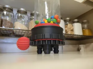 Mason Jar Candy Dispenser