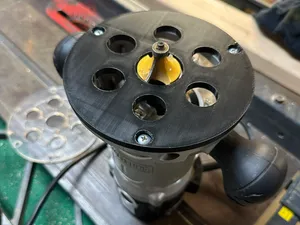 Router Motor Housing Base Plate
